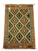 Small Chobi kilim rug