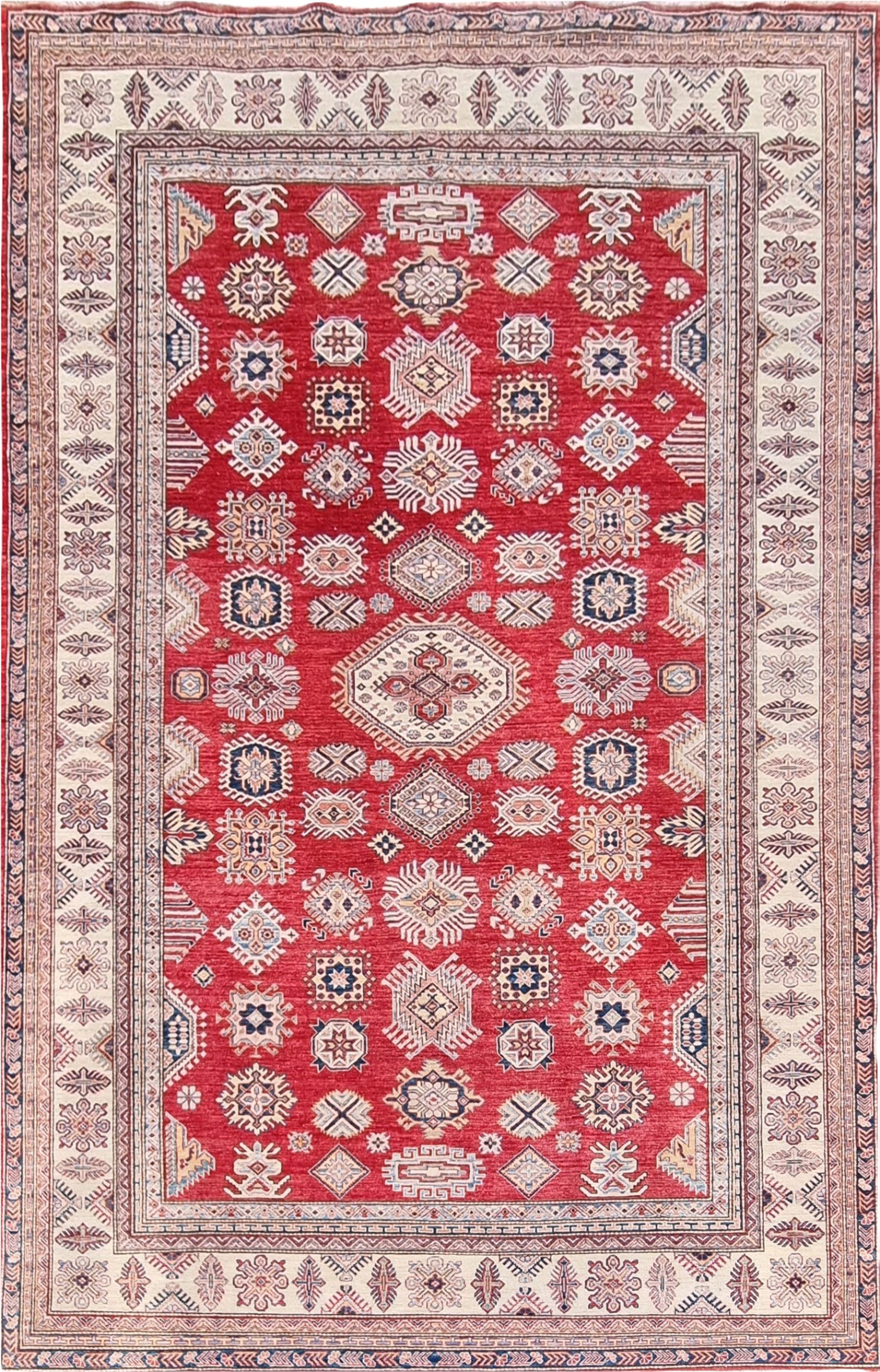 Large red ground carpet