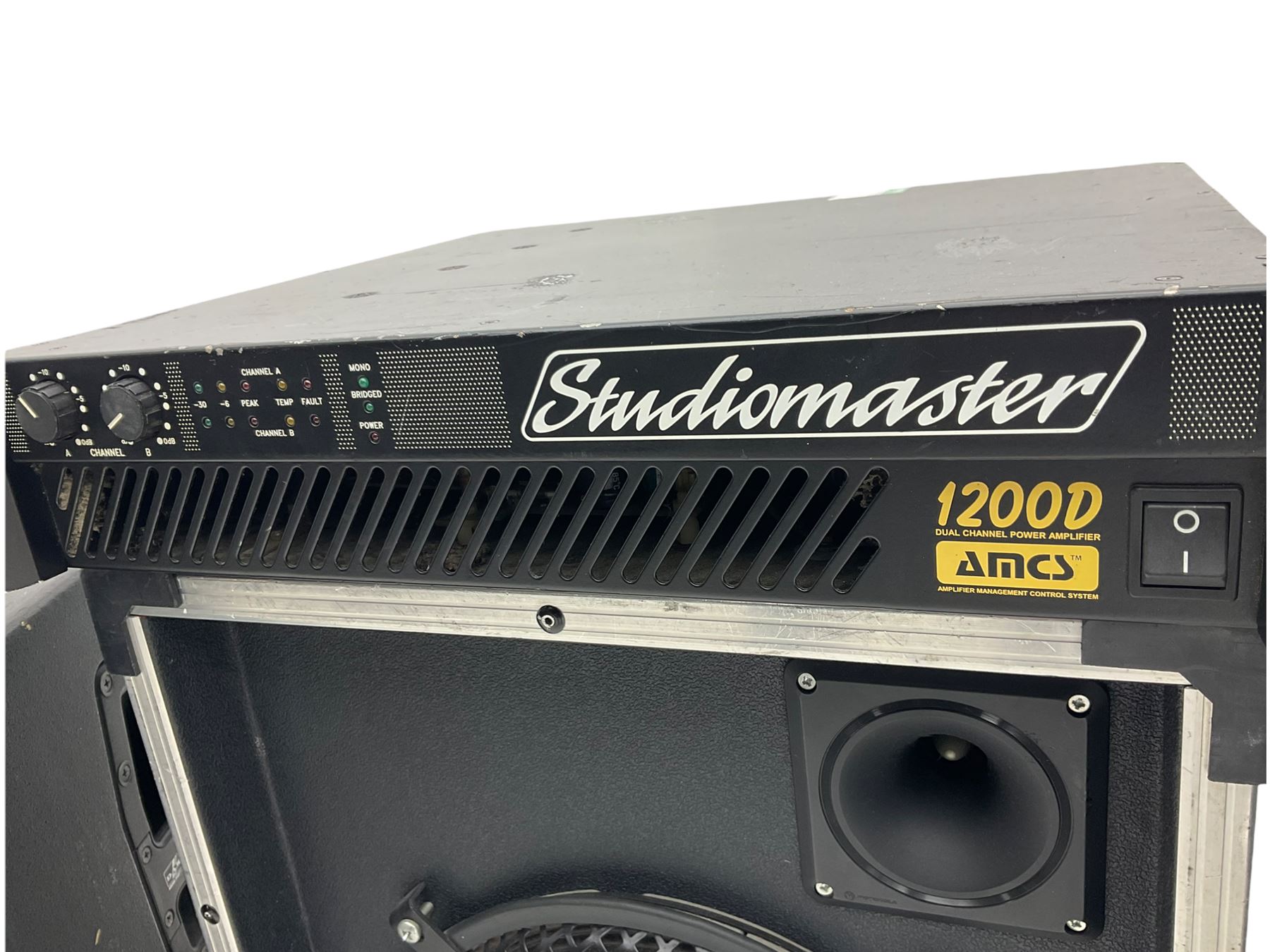 Stereomaster 1200D Amp - Image 8 of 8