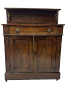 Regency period rosewood chiffonier