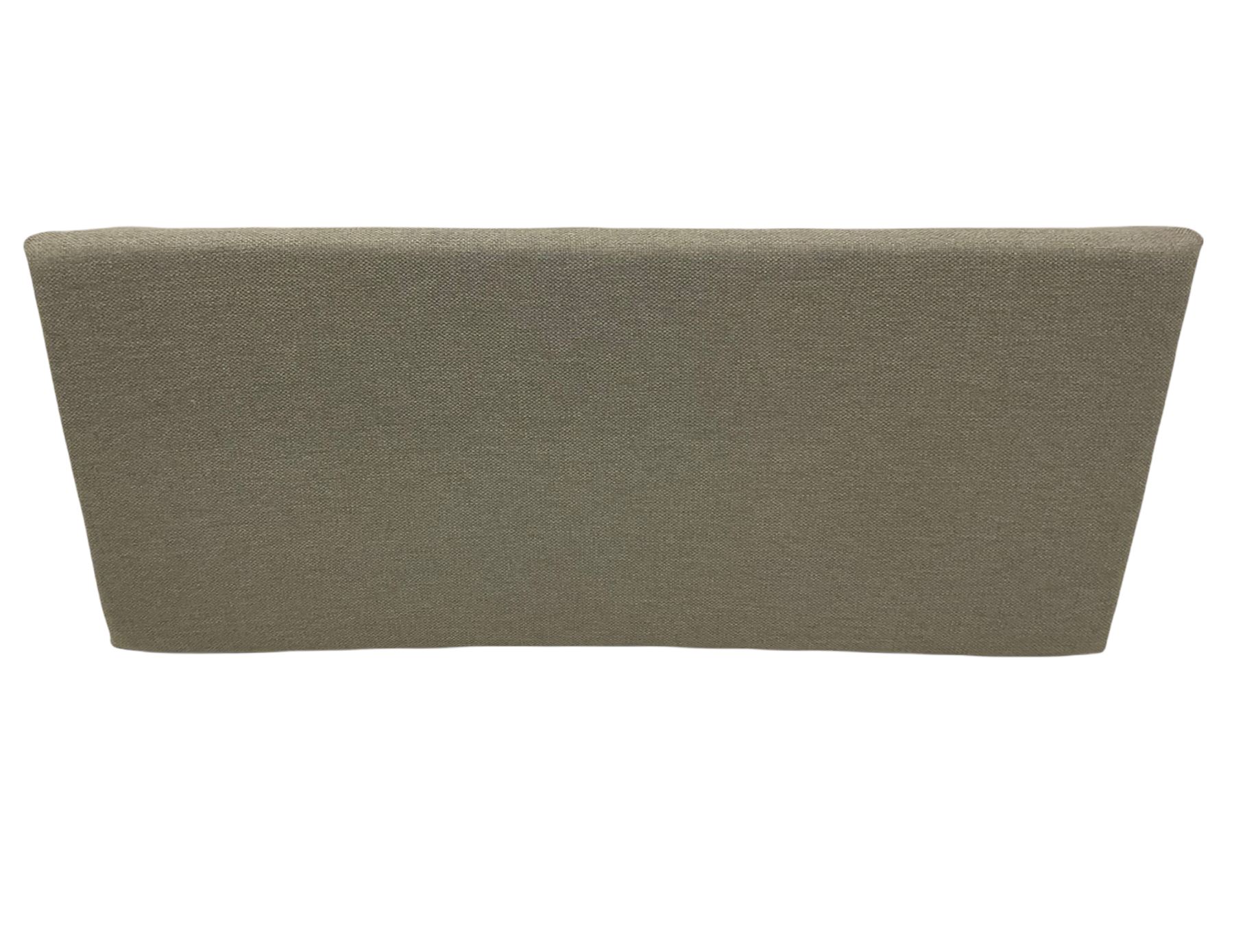 SuperKing 6' headboard upholstered in Warwick moon grey fabric - Image 2 of 5
