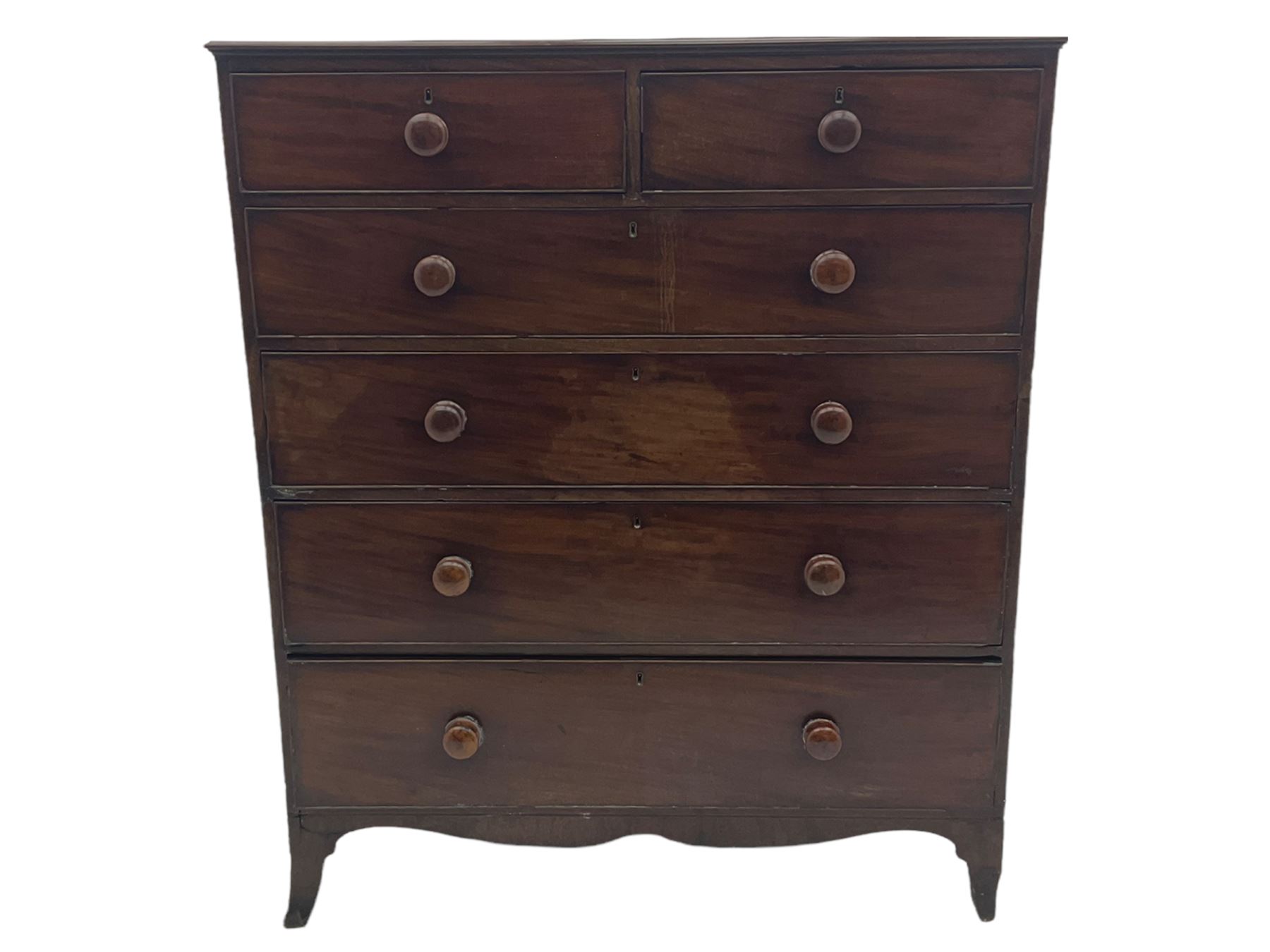 19th century mahogany chest