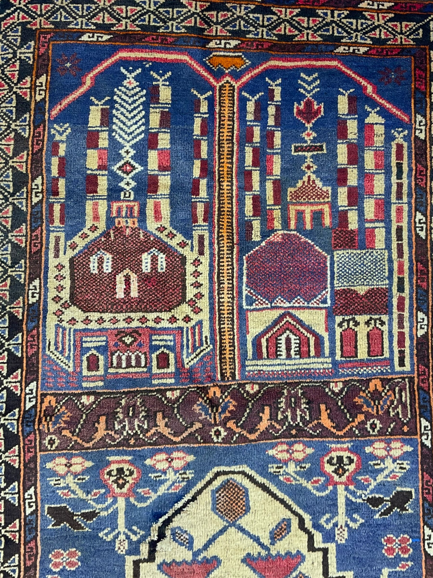 Old Baluchi rug - Image 5 of 6