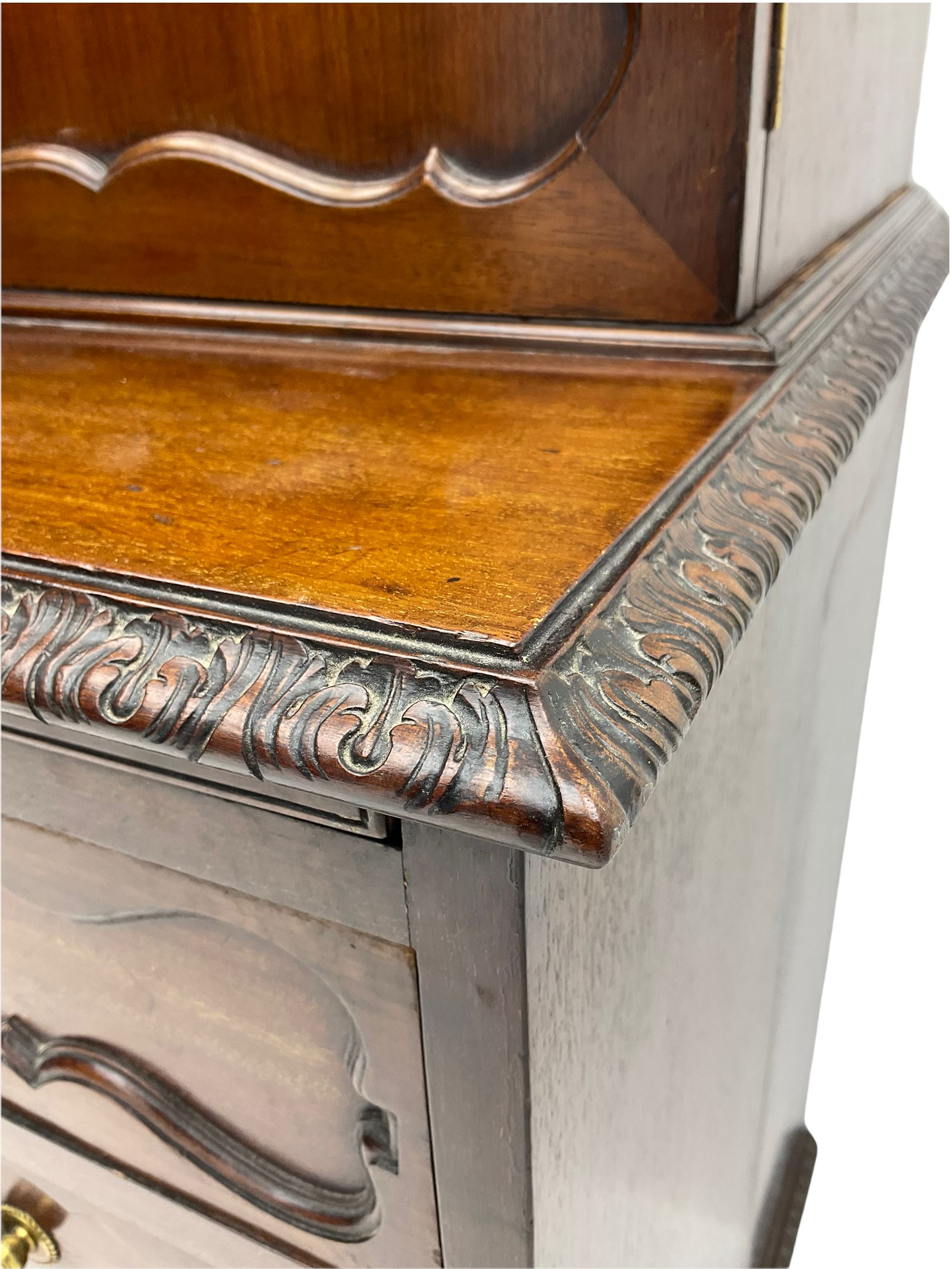 Late 19th century mahogany estate type cabinet - Image 11 of 14