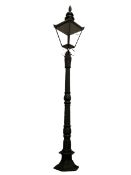 Victorian style cast iron street lamp