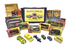 Matchbox - Collector's Mini-Case with twenty-three playworn models; five MOY models Y-3