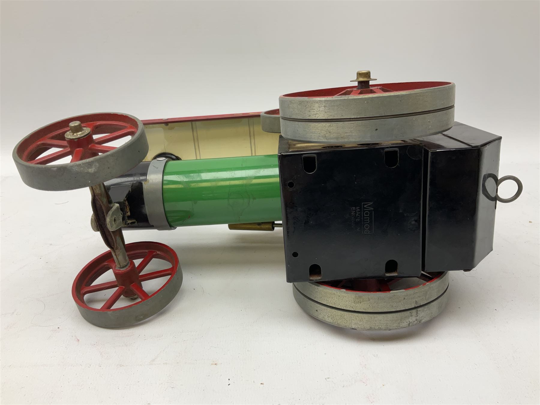 Mamod TE1A Steam Traction Engine with steering rod; unboxed. - Image 5 of 6