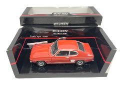 Minichamps - 1:18 scale die-cast model Ford Capri 1969; boxed