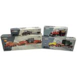 Four Corgi Heavy Haulage limited edition die-cast models - 17603 Siddle Cook Scammell Constructor an