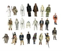 Star Wars - twenty-three early 1980s 3 3/4" figures comprising including ten original 12-back compri