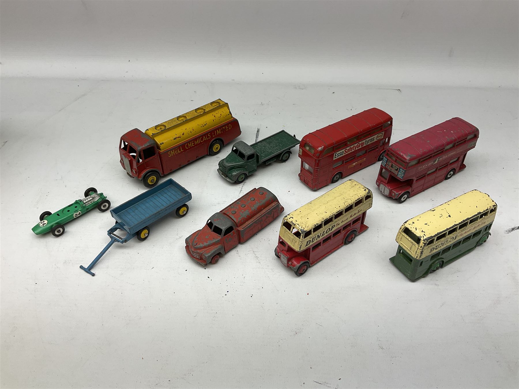 Dinky - twenty-seven unboxed and playworn die-cast models including buses - Image 2 of 3