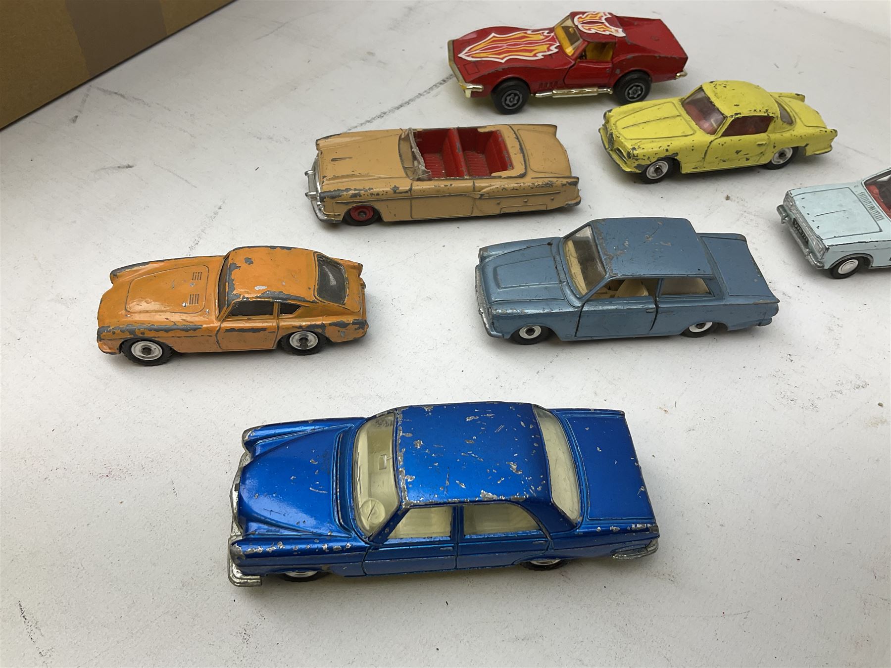Dinky - eleven unboxed and playworn die-cast models including Morris Oxford - Image 7 of 7