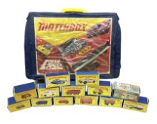 Matchbox 1-75 Series - Carry Case containing thirteen models comprising 2d