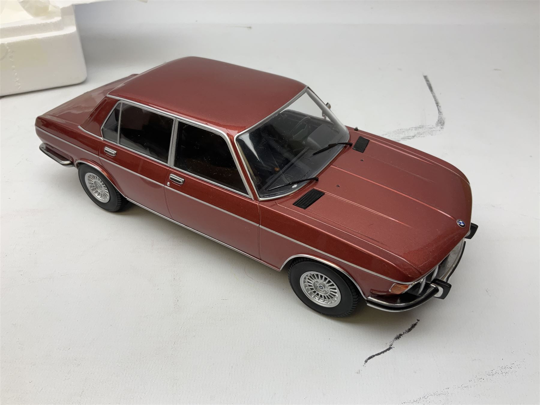 KK Scale Germany - two 1:18 scale die-cast models comprising Audi 80 GTE and BMW 3.0S; both limited - Image 6 of 8
