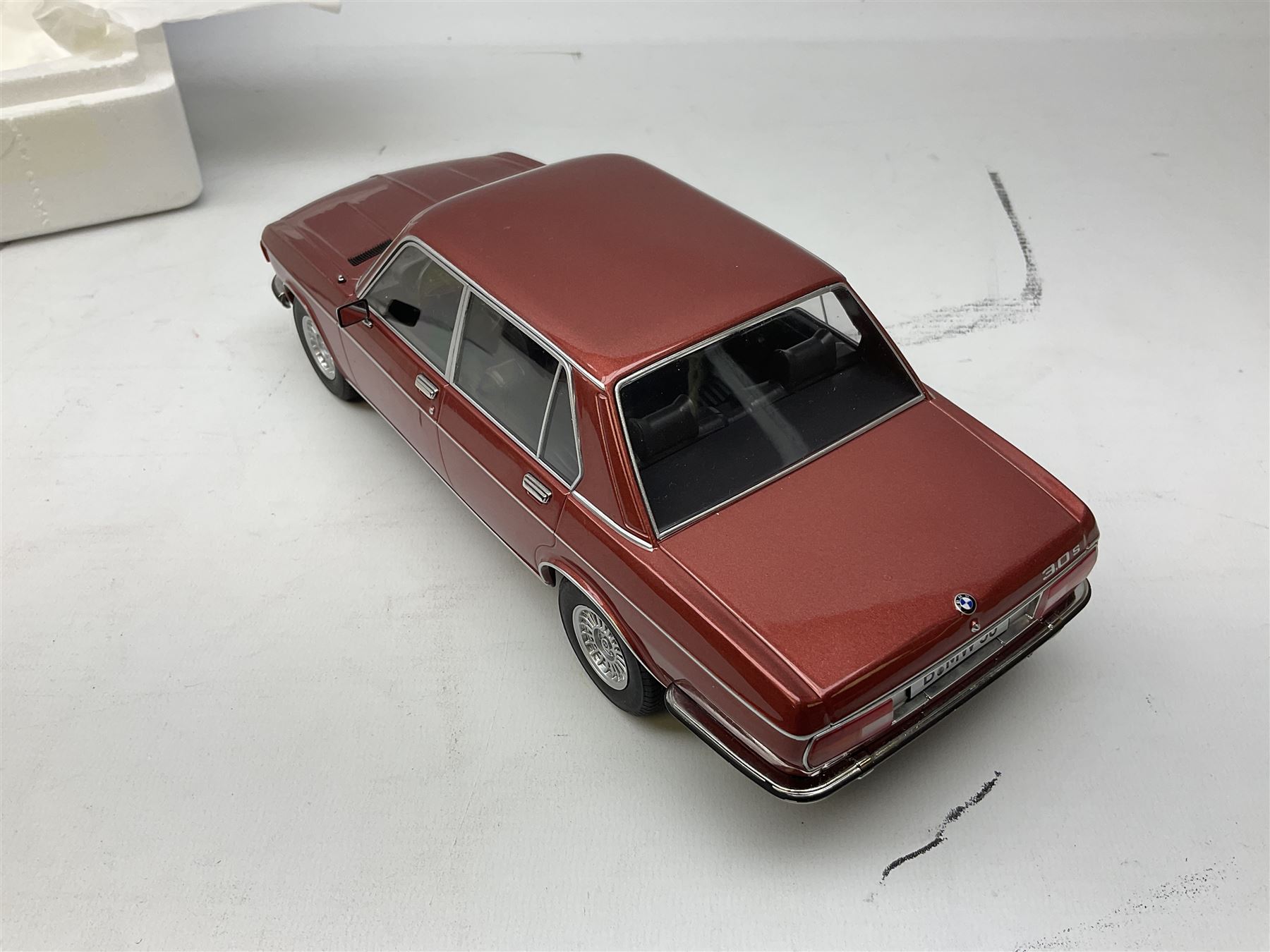 KK Scale Germany - two 1:18 scale die-cast models comprising Audi 80 GTE and BMW 3.0S; both limited - Image 7 of 8