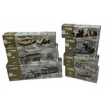 Corgi Classics - seven limited edition die-cast military vehicles nos.07501