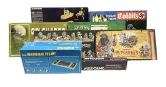 Meccano - Set No.5 with instruction booklets and Set 1+1X Conversion Set; both boxed; Adman Grandsta