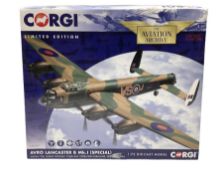 Corgi Aviation Archive - limited edition AA32619 1:72 scale model of an Avro Lancaster B Mk.I (speci