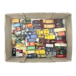 Lesney - quantity of unboxed and playworn die-cast models including early commercial vehicles