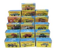 Lesney Matchbox - sixteen 1-75 Series models comprising 29d