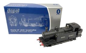 Dapol '0' gauge - Fowler 3F 'Jinty' 0-6-0 locomotive No.47501 in BR black; boxed