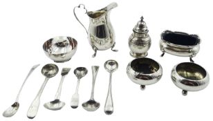 Group of assorted silver