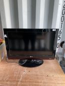LG 26'' tv with built in DVD player - THIS LOT IS TO BE COLLECTED BY APPOINTMENT FROM DUGGLEBY STORA