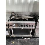 Lincat gas grill on stand - THIS LOT IS TO BE COLLECTED BY APPOINTMENT FROM DUGGLEBY STORAGE