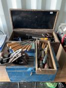 Job lot of wood working and other tools