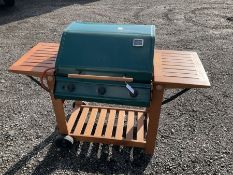 Winchester 3 burner hooded Gas BBQ with two bottles - THIS LOT IS TO BE COLLECTED BY APPOINTMENT FRO