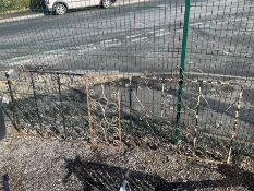 Pair of wrought iron driveway gates - THIS LOT IS TO BE COLLECTED BY APPOINTMENT FROM DUGGLEBY STORA