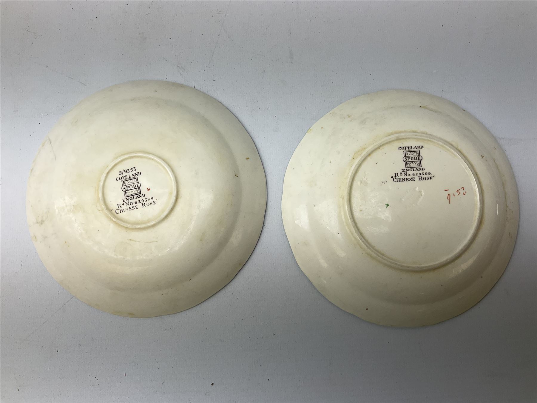 Copeland Spode part tea service decorated in the Chinese Rose pattern - Image 6 of 7