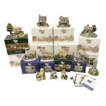 Twelve Lilliput Lane models to include The 1994 Anniversary Cottage Watermeadows