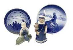 Two Royal Copenhagen figures