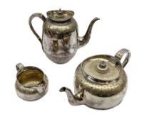 Elkington & Co. silver plate tea set