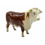 Beswick model of a Hereford Bull