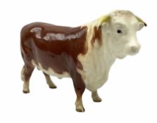 Beswick model of a Hereford Bull