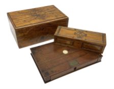 Souvenir olive wood box