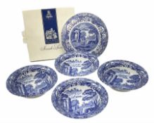 Four Copeland Spode Italian pattern bowls