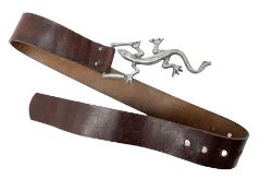 Guy Taplin (b.1939) leather belt