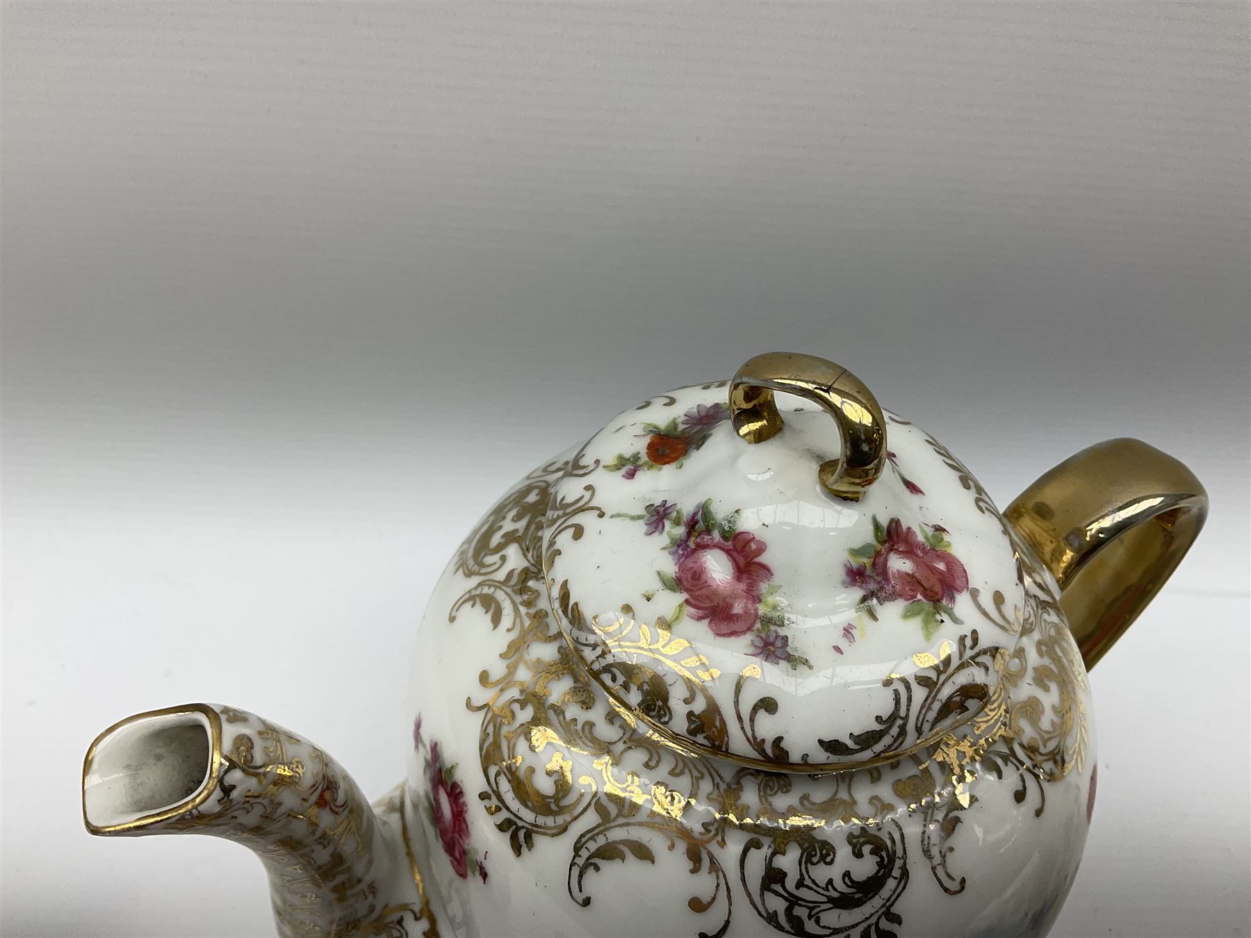 20th century Austrian style porcelain cabaret set decorated with classical scenes after Kauffmann - Image 3 of 6