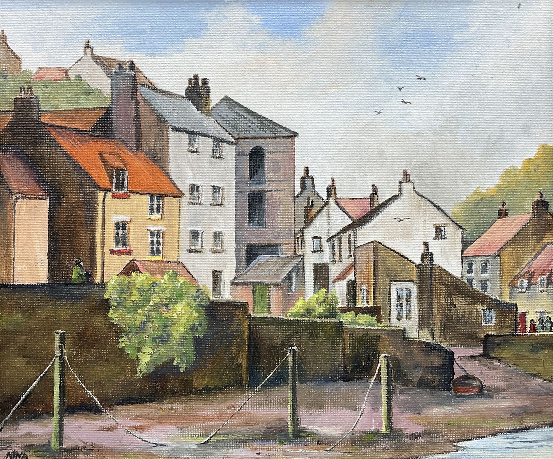 Nina Pickup (British 1947-): Staithes