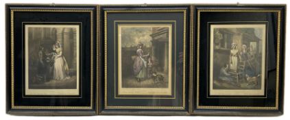 After Francis Wheatley (British 1747-1801): 'The Cries of London' Plates I-XIII