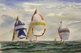 S Warner (Late 20th century): Yachts Racing