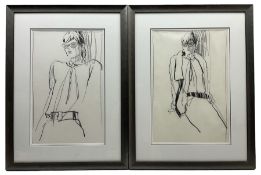 Diana Hughes (British contemporary): Fashion Sketches