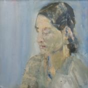 Malcolm Ludvigsen (British 1946-): 'Ivana' Bust Length Portrait