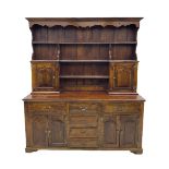 Traditional oak dresser