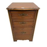 Younger Furniture - cherry wood two drawer filling cabinet