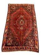Persian red ground rug carpet