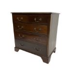 Small Georgian style mahogany chest